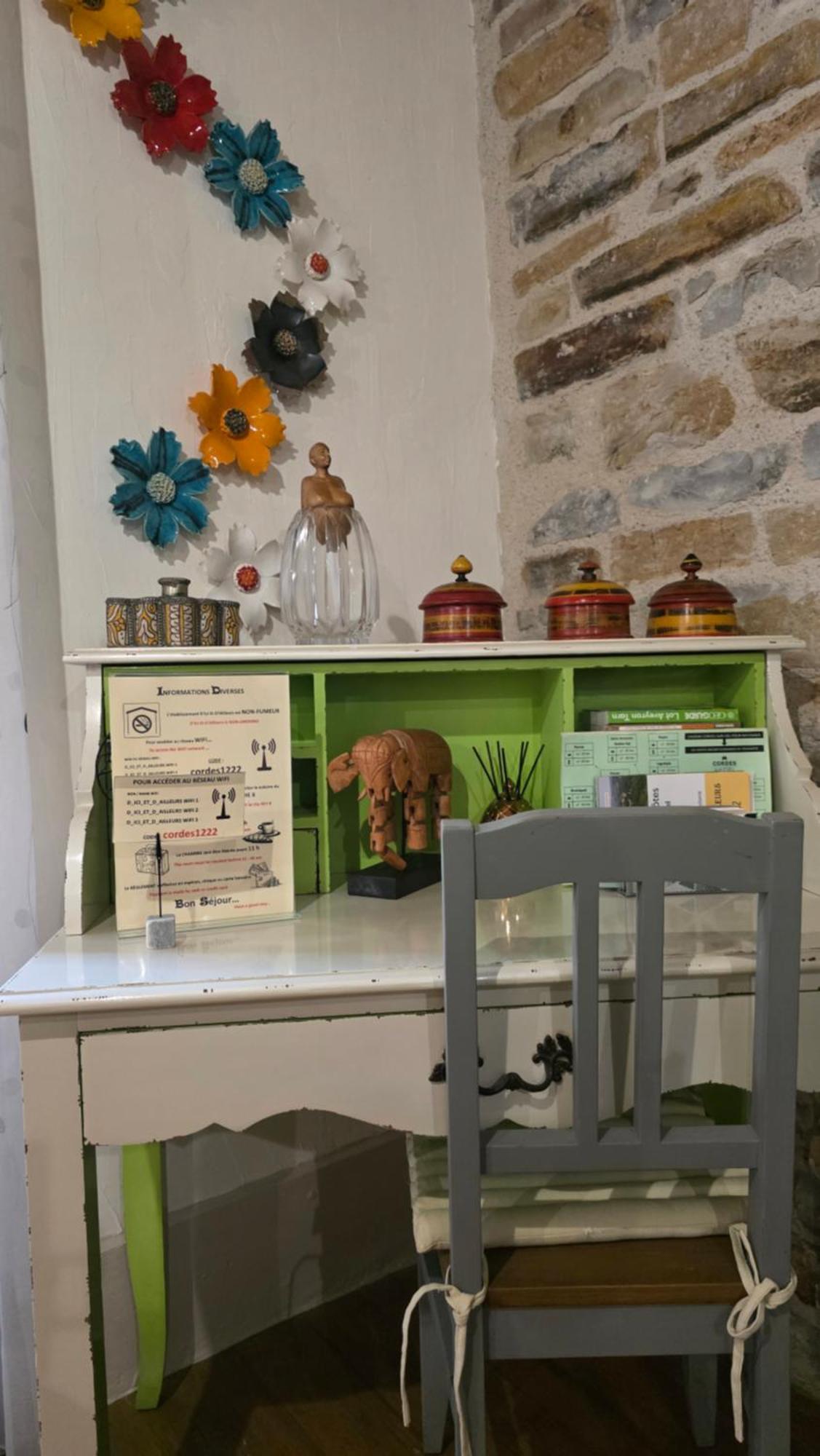 Bed and Breakfast D'Ici Et D'Ailleurs Cordes-sur-Ciel Exterior foto